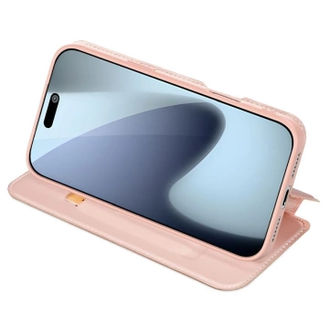 Etui Kabura do iPhone 17 Pro Dux Ducis Skin Pro Różowy