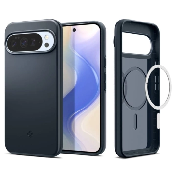 Etui Ochronne do Google Pixel 10 Pro XL Spigen Thin Fit Mag MagSafe Metal Slate
