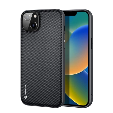 Dux Ducis Fino Schutzhülle mit Nylonüberzug iPhone 14 Plus schwarz