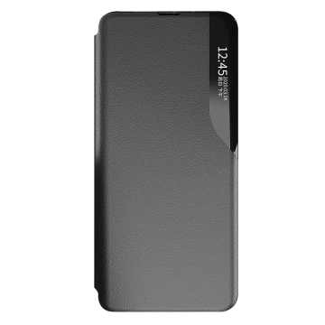 Eco Leather View Case elegantes Flipcover mit Standfunktion für Samsung Galaxy S22 (S22 Plus) rot