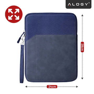 Handyhülle Wasserdichtes Gehäuse Alogy universal IPX8 bis 6,5 Schwarz