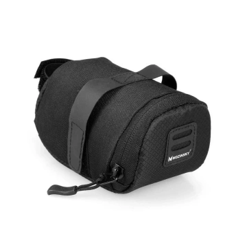 Wozinsky kleine Fahrradsatteltasche 0,6 l schwarz (WBB8BK schwarz)