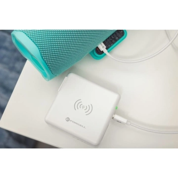 Forcell 4in1 Reiseladegerät 8000mAh QC3.0 USB-C Powerbank Induktion
