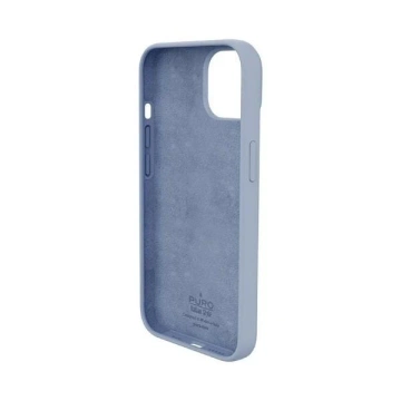 Etui na telefon Puro ICON Cover do iPhone 14 Plus niebieski/sierra blue