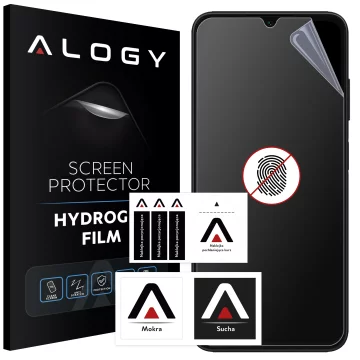 Folia "MATOWA" do Samsung Galaxy A16 5G Hydrożelowa Alogy HydroSkin Matte Pro™ na ekran do etui "BEZ ODCISKU PALCÓW"