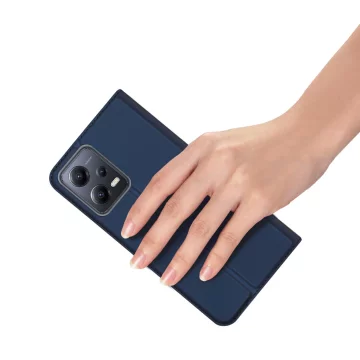 Dux Ducis Skin Pro Hülle für Xiaomi Redmi Note 12 Pro Flip Card Wallet Stand Blau