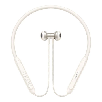 Joyroom JR-D8 Nackenbügel-Kopfhörer, kabellos, Cremeweiß, Bluetooth 5.4