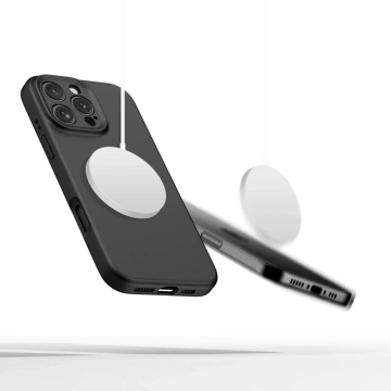 Etui Tech-Protect Liquid Silicone MagSafe iPhone 16 Pro Max Black