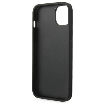 Eti na telefon Ferrari FEHCP14MRBUK für Apple iPhone 14 Plus 6,7" Czarny/Black Hardcase Leather Stamp Sides