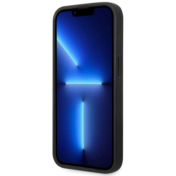 Etui na telefon BMW BMHMP14X22RPSR do Apple iPhone 14 Pro Max 6,7" burgundowy/burgundy Leather Seats Pattern MagSafe