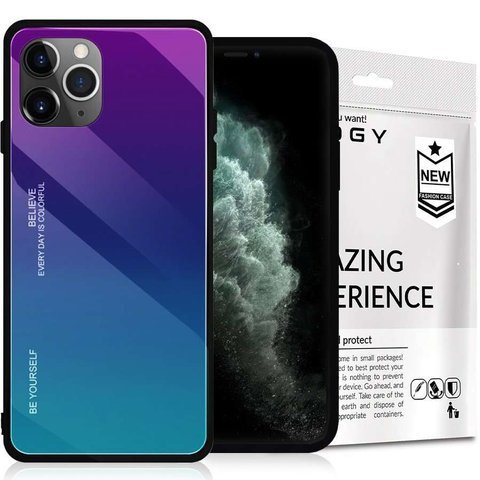 Etui Alogy Aurora Armor do Apple iPhone 11 Pro Max fioletowo-niebieskie 03