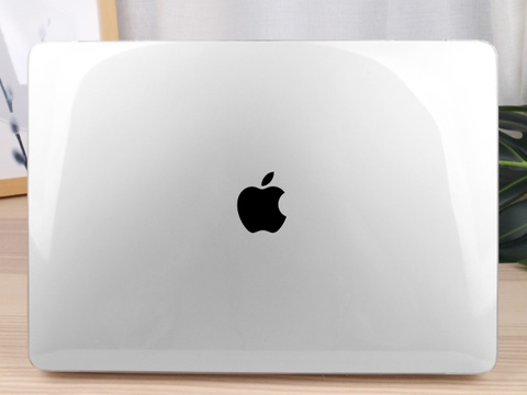 Alogy Hard Case für Apple MacBook Air 13 M1 2021 Transparente Tastatur-Overlay-Tasche aus Neopren