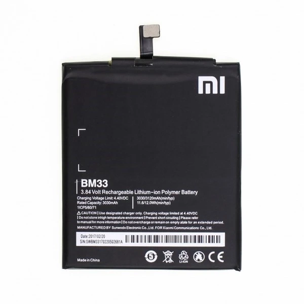 Bateria Xiaomi BM33 macht Mi4i Bulk 3030mAh