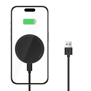 MagSafe Tech-Protect Ladegerät QI15W-A33 Schwarz 15W Ständer