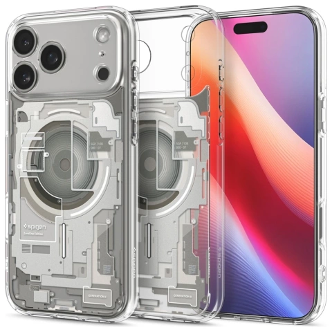 Etui Ochronne do iPhone 17 Pro Spigen Ultra Hybrid Mag MagSafe Zero One Titanium