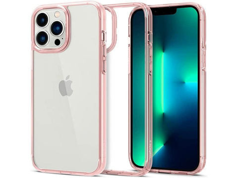 Etui Obudowa Hülle Spigen Ultra Hybrid für Apple iPhone 13 Pro Max Mitternachtsgrün