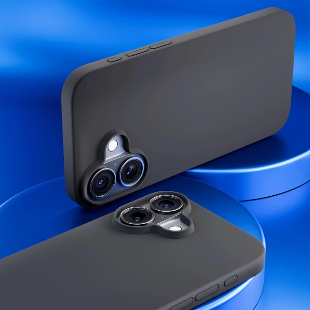 Etui do iPhone 16 Plus 3mk Hardy Silicone MagCase MagSafe Graphite