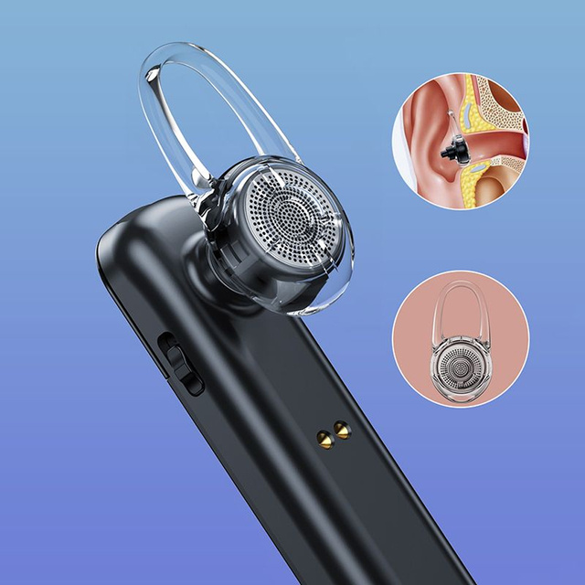 Bezprzewodowa słuchawka Bluetooth 5.1 + stacja ładująca etui Joyroom JR-B01S do auta Czarna