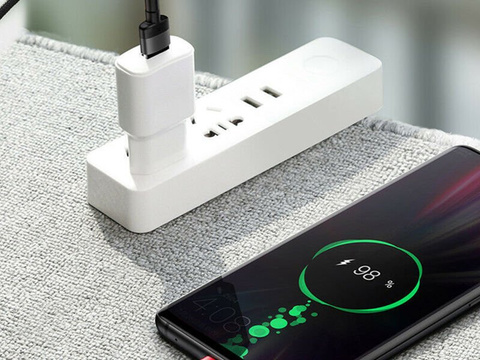 Baseus Kabel Cafule HW QC USB-C Typ C 40W 5A 1M Grau Schwarz