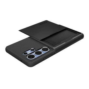 Etui für Samsung Galaxy S25 Ultra Schwarz Spigen Slim Armor CS