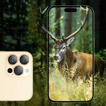 3mk Lens Protection Pro Handy-Objektivschutz für Apple iPhone 14 Pro / 14 Pro Max Gold