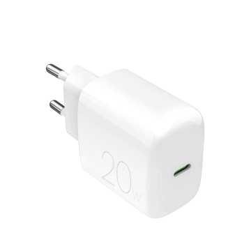 Ładowarka sieciowa Puro PROLITE 20W USB-C – biała