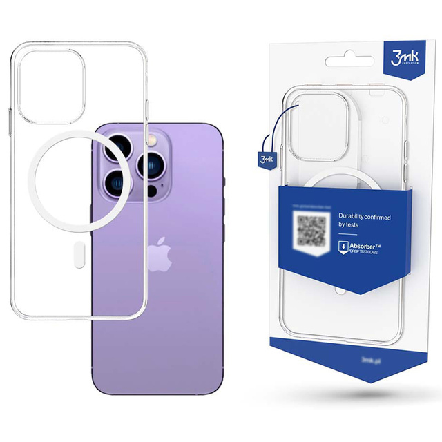 Etui ochronne wzmocnione 3mk MagCase obudowa do MagSafe do Apple iPhone 14 Pro 