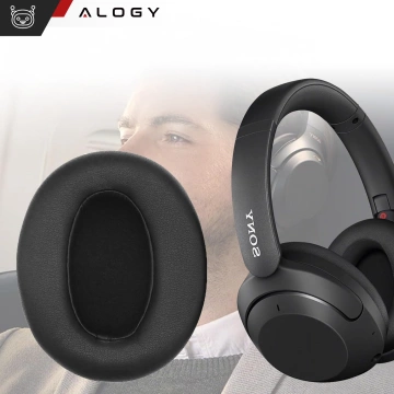 Nauszniki 2x wymienne pady gąbki do słuchawek do SONY WH-XB900 WH-XB900N + urządzenie do demontażu