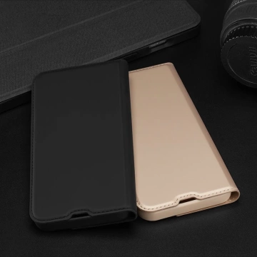 Dux Ducis Skin Pro Holster Cover Flip iPhone 13 Mini Gold