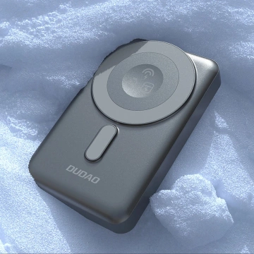 Powerbank Dudao K29 10000mAh 20W MagSafe Kable Podstawka Szary