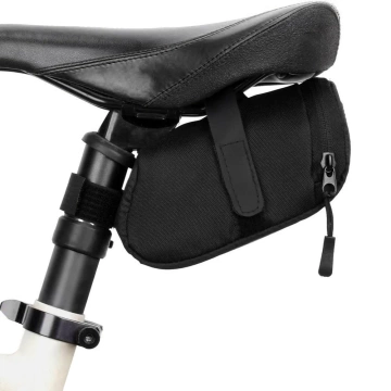Wozinsky kleine Fahrradsatteltasche 0,6 l schwarz (WBB8BK schwarz)