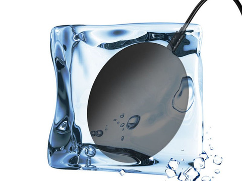 USAMS 10W US-CD24 iPhone 8 X MFI Induktionsladegerät schwarz