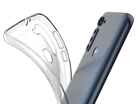 Etui silikonowe Alogy obudowa case do Motorola Moto G8 Power przezroczyste