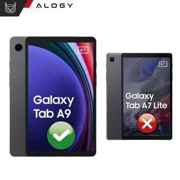 Hülle für Samsung Galaxy Tab A9 2023 8,7" X110 / X115 Tablet-Hülle Alogy Book Cover Pink