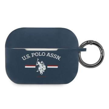 Schutzhülle für US Polo Kopfhörer für Apple AirPods Pro marineblau