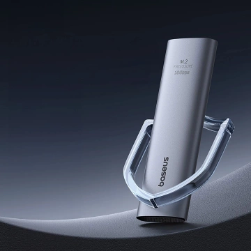 Baseus FlyJoy M.2 NVMe 10 Gb/s SSD Enclosure – szara obudowa do 8 TB