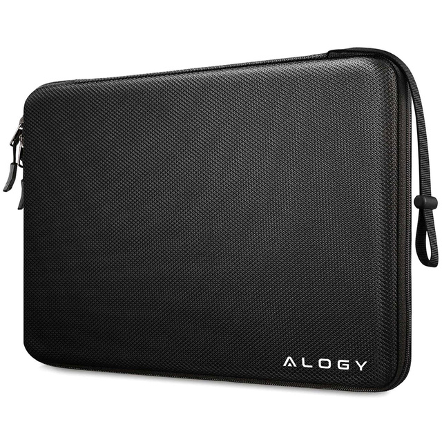 Torba na laptopa do MacBooka Air Pro 15" 16" Alogy ShieldCase Hard Foam Bag etui ochronne teczka 15-16" Czarna