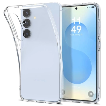 Etui für Samsung Galaxy S25 Plus Crystal Clear Spigen Liquid Crystal