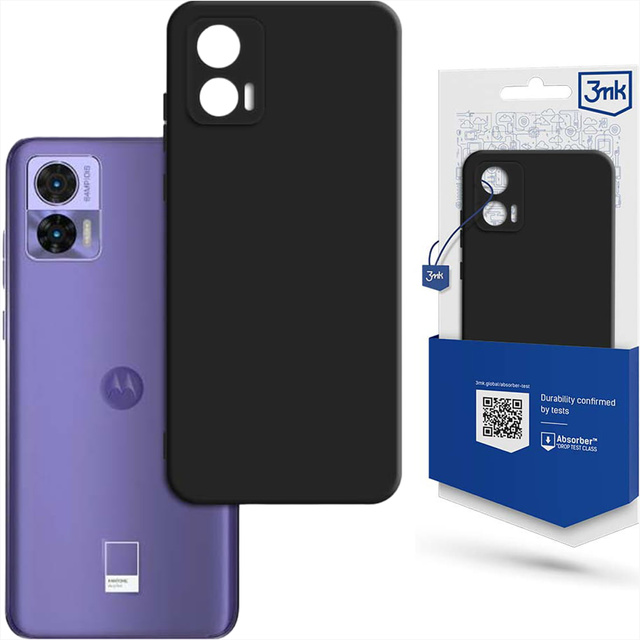Etui do Motorola Edge 30 Neo 3mk Matt Case obudowa pokrowiec Czarne matowe plecki