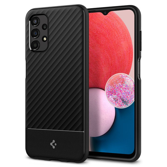 Spigen Core Armor Hülle für Samsung Galaxy A13 4G / LTE Mattschwarz