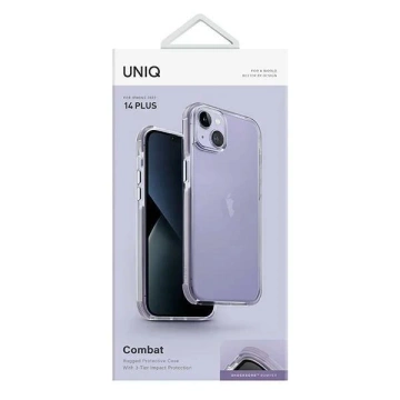 Etui UNIQ Combat do iPhone 14 Plus 6,7" liliowy/lilac lavender