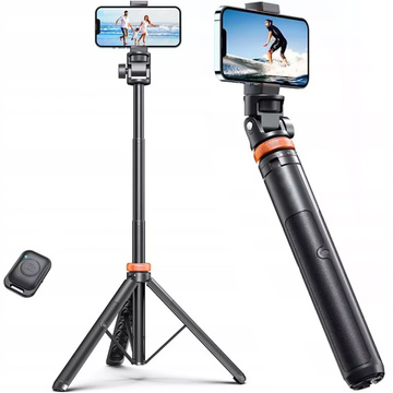 Selfie Stick Statyw Stativ L03S Kabellos Schwarz