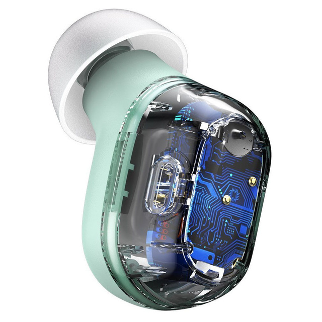 Słuchawki bezprzewodowe TWS Baseus Encok WM01 Zielone