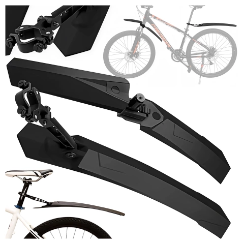 Plattform-Fahrradpedale für MTB-Fahrräder, Aluminium 9/16" Schwarzes Aluminium-Set [2 Stk.]
