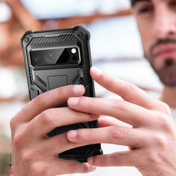 Google Pixel 9 / 9 Pro Supcase ArmorBox Schwarze Schutzhülle