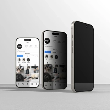 Blickschutzglas für Samsung Galaxy S25 Ringke Easy Slide 2er-Pack Polarisationsfilter 9H