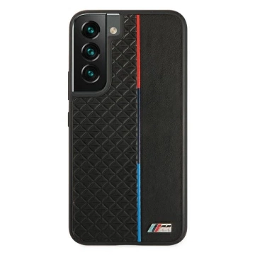 Etui BMW BMHCS22STRTBK do Samsung Galaxy S22 S901 hardcase M Collection Triangles