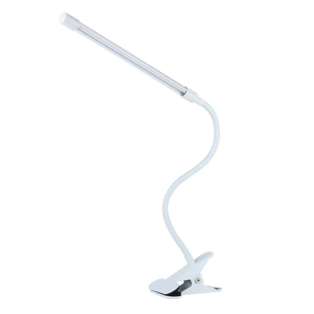 LED-Schreibtischlampe mit Clip für Lesetisch weiß