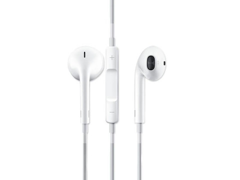 Oryginalne słuchawki Apple EarPods MD827ZM/A z pilotem i mikrofonem