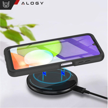 Schutzhülle für Samsung Galaxy S24, gepanzerte Abdeckung, Hydrogel-Displayschutzfolie, 360 ​​Defense Pro Alogy, Schwarz